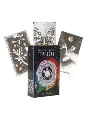 The Wild Unknown Tarot Deck cards + guidebook